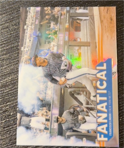 2025 Topps Chrome #FAN-9 Francisco Lindor — front