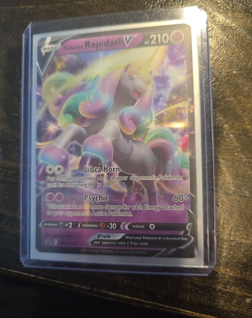 2021 Pokémon SWSH111 Galarian Rapidash V — front