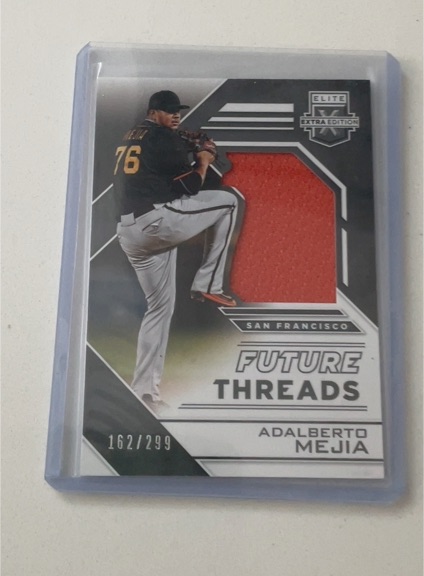 2016 Panini Elite Extra Edition #FTSA-AM Adalberto Mejia Future Threads Silhouettes — front