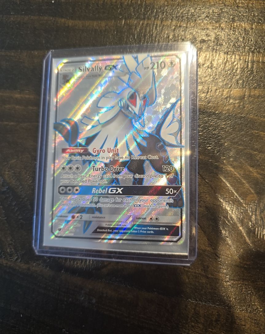 2017 Pokémon SM Crimson Invasion #108 Silvally GX — front