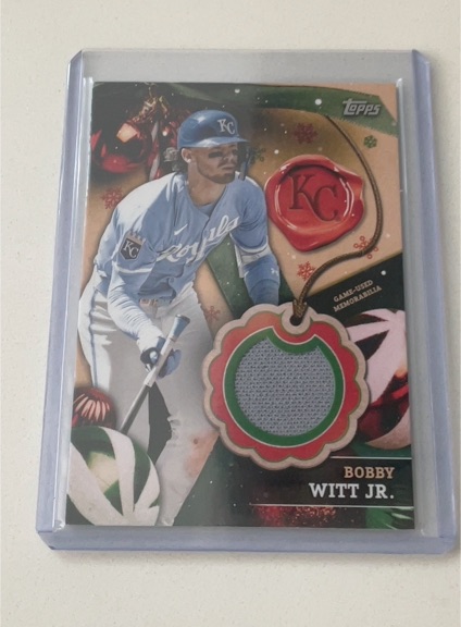2024 Topps Holiday #RC-BW Bobby Witt Jr. — front