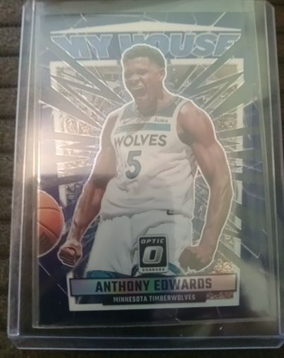 2023-24 Panini Donruss Optic My House #9 Anthony Edwards — front