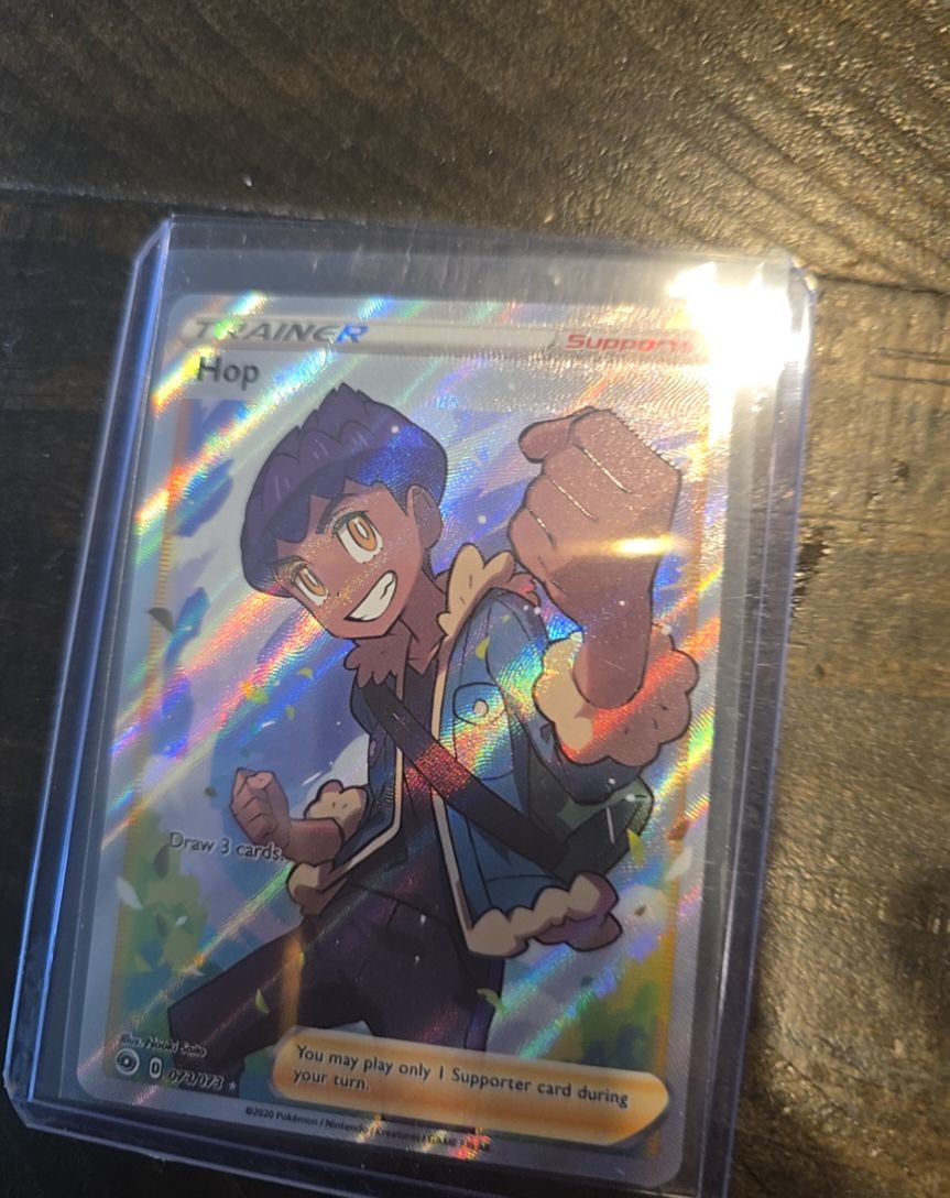 2020 Pokémon Champion's Path #073 Hop — front