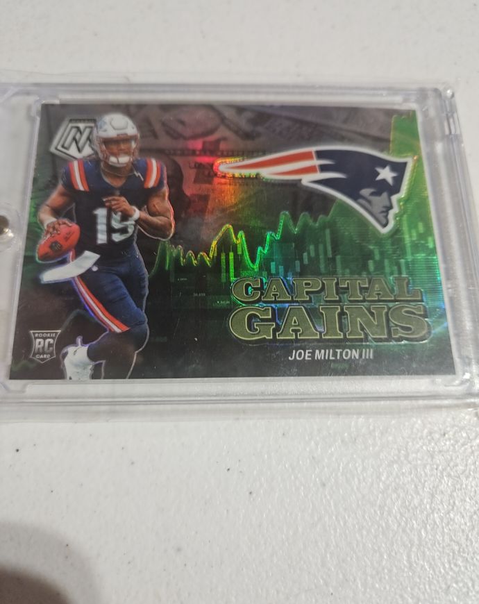 2024 Panini Mosaic Capital Gains #10 Joe Milton III — front