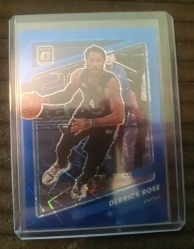 2021-22 Panini Donruss Optic #127 Derrick Rose — front