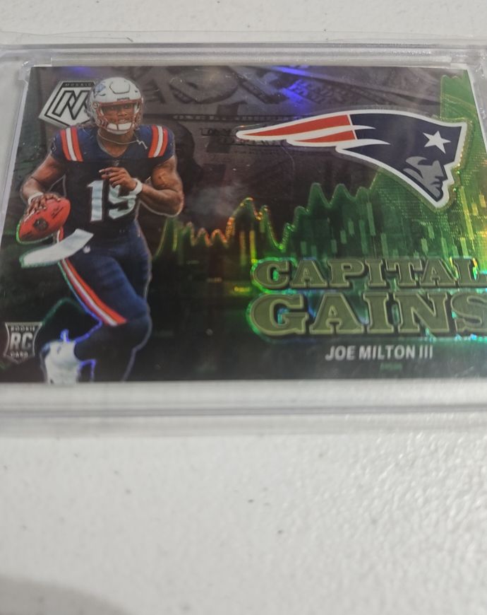 2024 Panini Mosaic #10 Joe Milton III Capital Gains — front