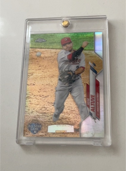 2020 Topps Chrome Update #U-79 Jose Altuve — front