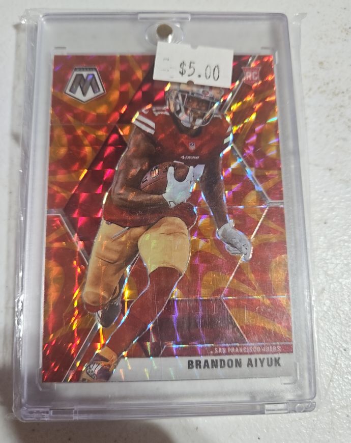 2021 Panini Mosaic #177 Brandon Aiyuk — front