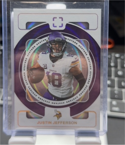 2024 Panini Photogenic Avatar Justin Jefferson — front