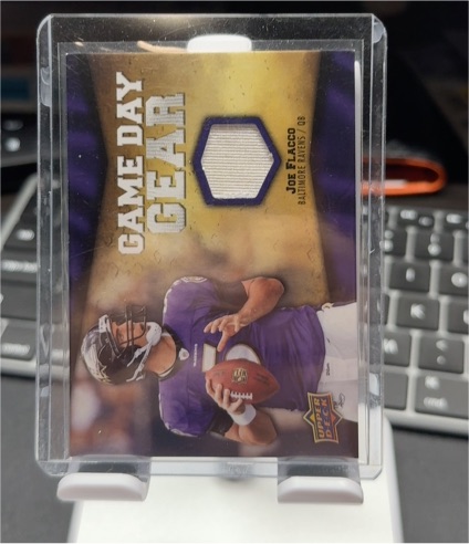 2009 Upper Deck Game Day Gear #NFL-FL Joe Flacco — front