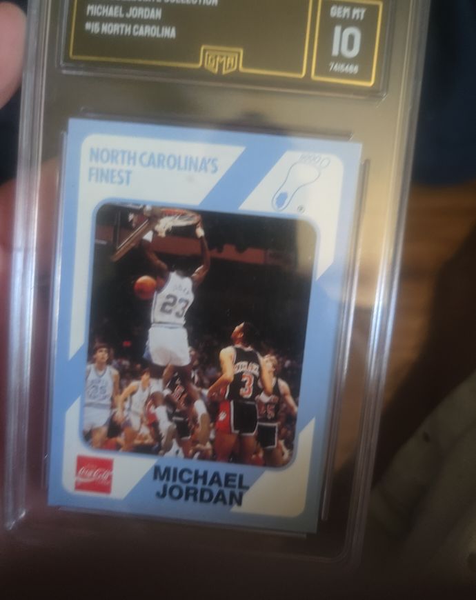 1989 Collegiate Collection #15 Michael Jordan North Carolina — front