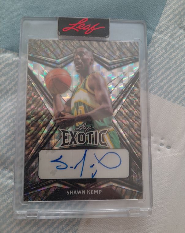 2022 Leaf Exotic Basketball Shawn Kemp — front