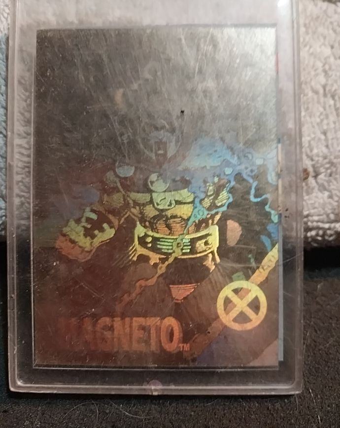 1992 Impel Marvel X-Men #XH-4 Magneto — front