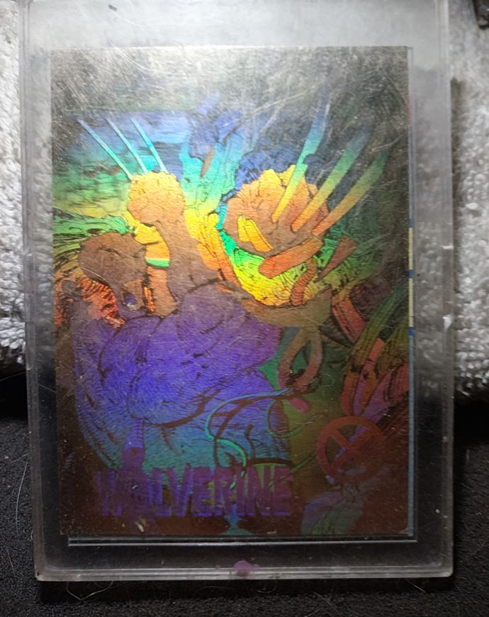 1992 Impel Marvel Universe Series 1 #XH-1 Wolverine Hologram — front