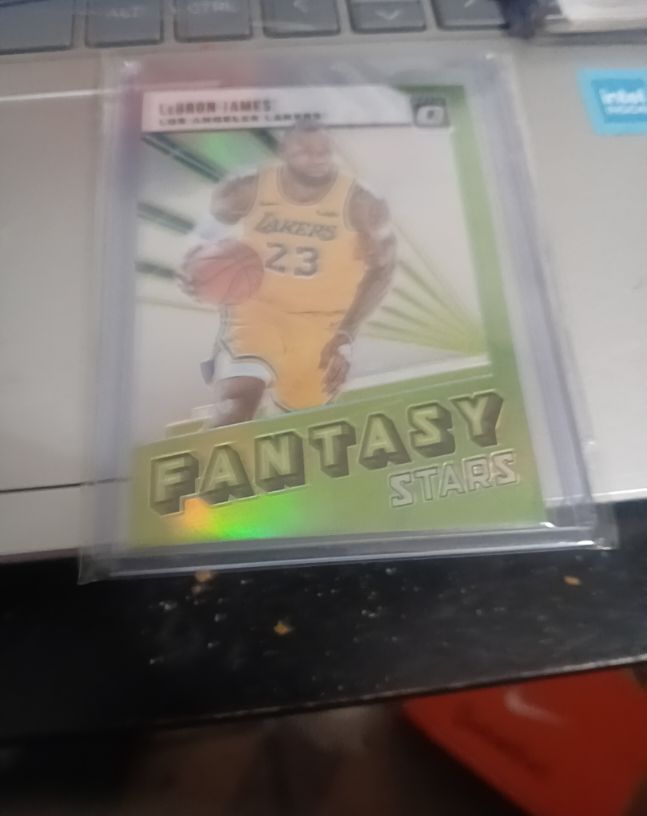 2018-19 Donruss Optic Fantasy Stars #2 LeBron James — front