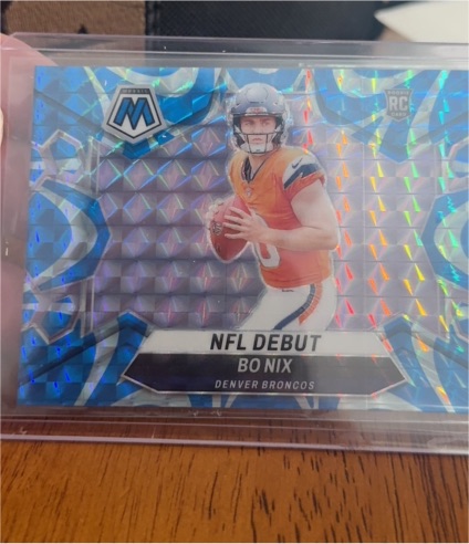 2024 Panini Mosaic NFL Debut #271 Bo Nix — front