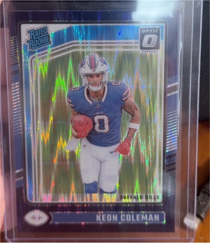 2024 Panini Donruss Optic #263 Keon Coleman — front