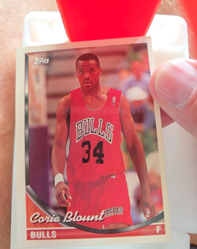 1993-94 Topps #15 Corie Blount — front