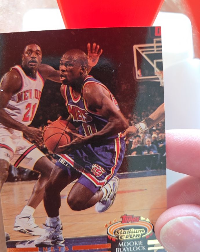 1992-93 Topps Stadium Club #64 Mookie Blaylock — front