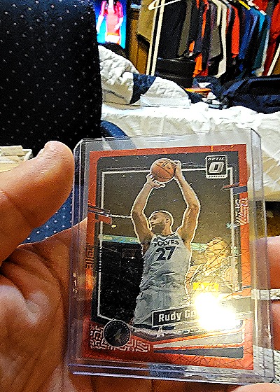 2023-24 Panini Donruss Optic #214 Rudy Gobert — front