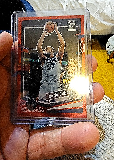 2023 Donruss Optic #27 Rudy Gobert — front