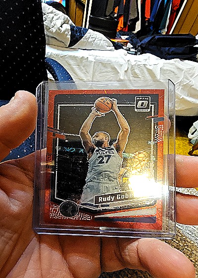 2023-24 Donruss Optic #27 Rudy Gobert — front