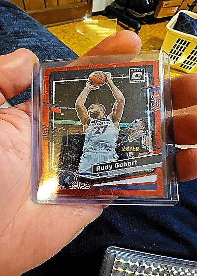 2023-24 Panini Donruss Optic #191 Rudy Gobert — front