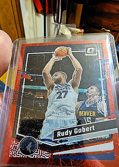 2023-24 Donruss Optic #28 Rudy Gobert — front