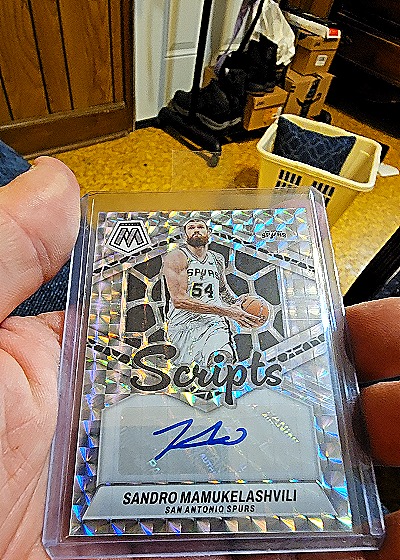 2023-24 Panini Mosaic #MS-MAM Sandro Mamukelashvili — front