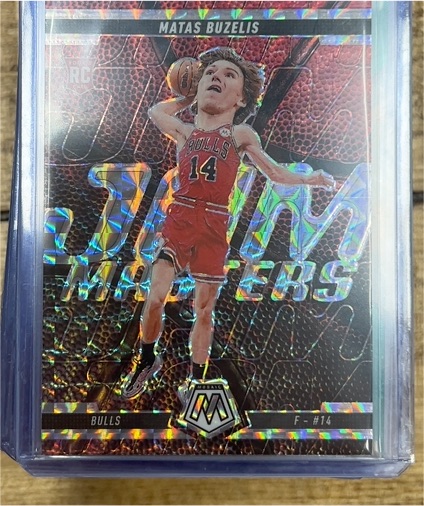 2024-25 Panini Mosaic #17 Matas Buzelis Jam Masters — front