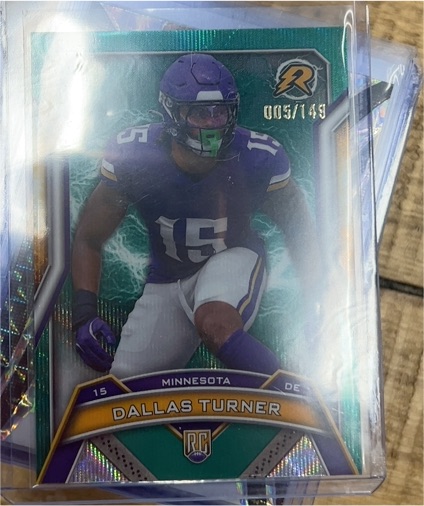 2024 Topps Resurgence #162 Dallas Turner — front