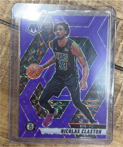 2024-25 Panini Mosaic #106 Nicolas Claxton — front