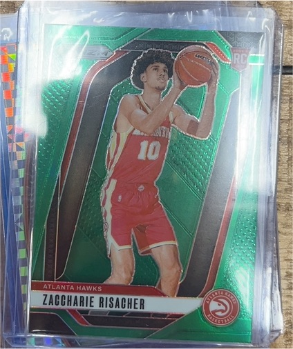 2024-25 Panini Prizm #265 Zaccharie Risacher — front
