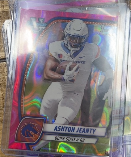 2024 Bowman Chrome University #17 Ashton Jeanty — front