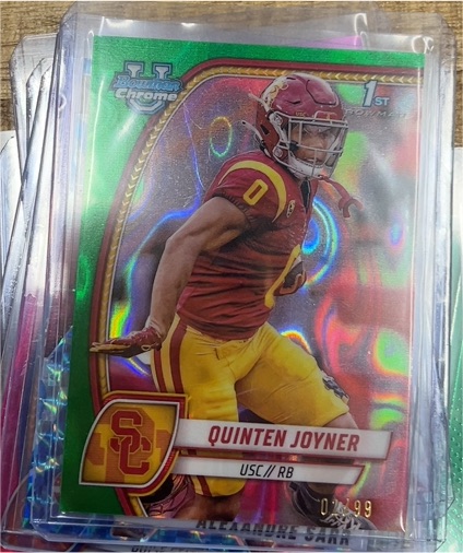 2024 Bowman University Chrome #146 Quinten Joyner — front