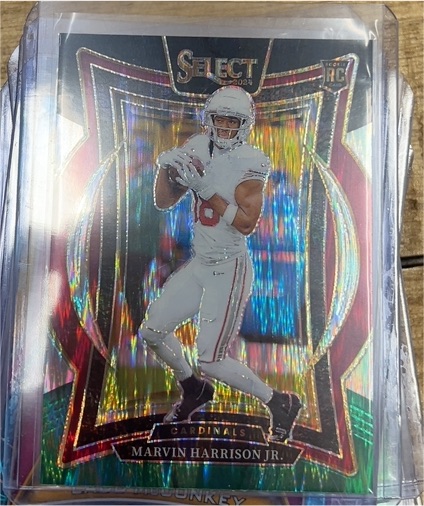 2024 Panini Select #28 Marvin Harrison Jr. — front