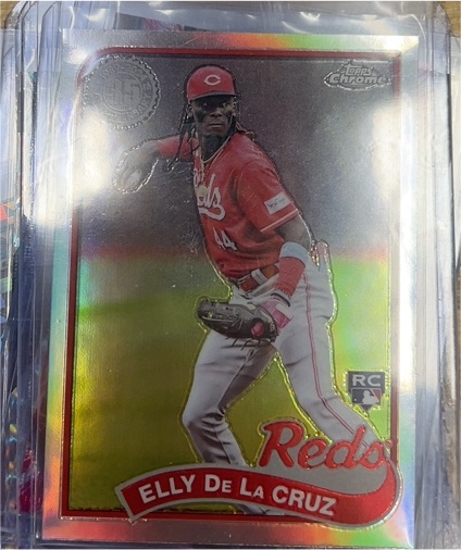 2024 Topps Chrome 1989 Topps #89CB-11 Elly De La Cruz — front