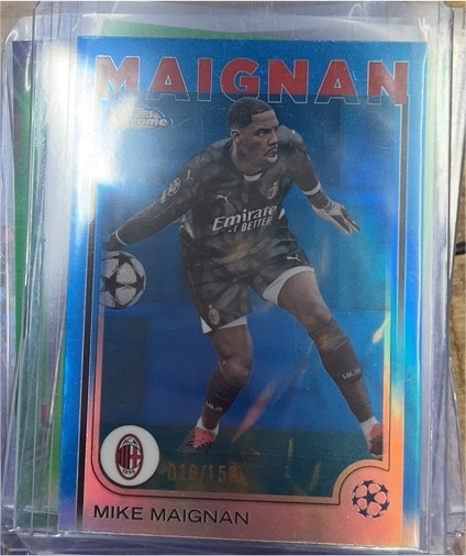 2024-25 Topps UEFA Club Competitions #198 Mike Maignan — front