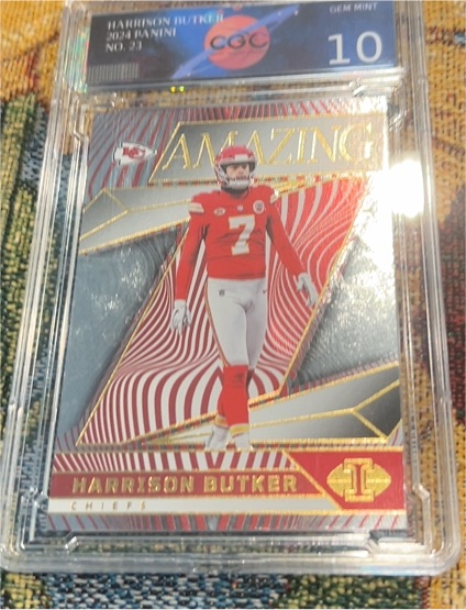 2024 Panini Illusions #23 Harrison Butker Amazing — front