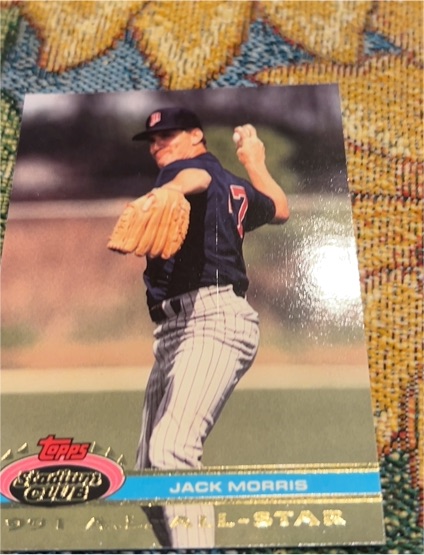 1991 Topps Stadium Club Skydome #126 Jack Morris — front