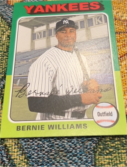 2019 Topps Archives #107 Bernie Williams — front