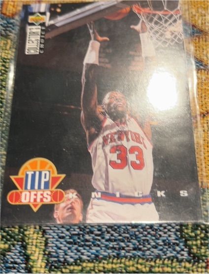 1994-95 Upper Deck Collector's Choice Tip Offs #183 Patrick Ewing — front
