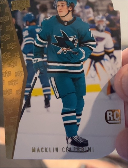 2024-25 Upper Deck Series 2 #RDT-13 Macklin Celebrini — front