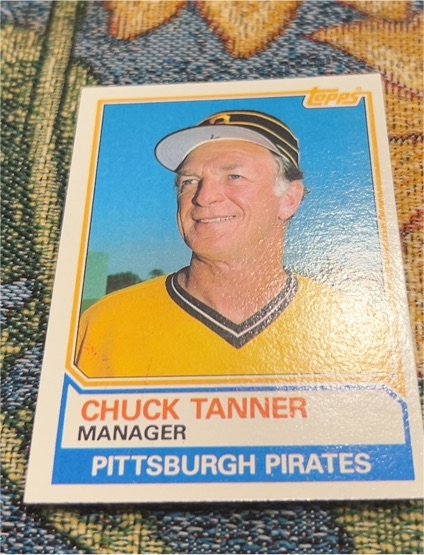 1983 Topps #696 Chuck Tanner — front
