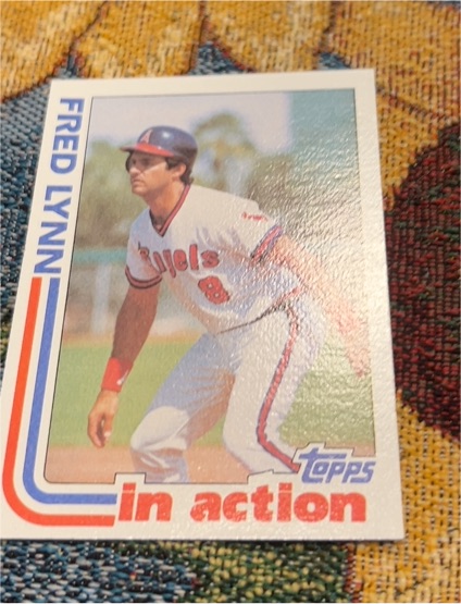 1982 Topps #252 Fred Lynn — front