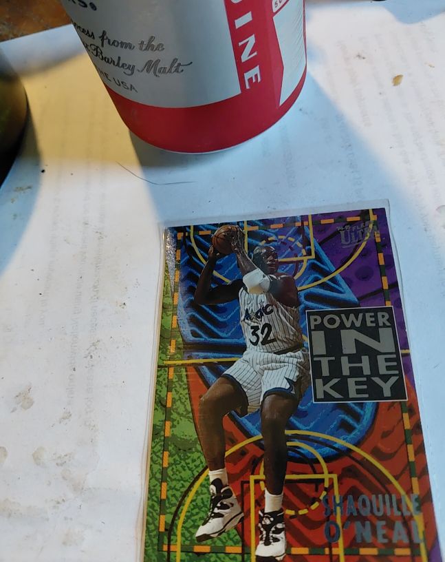 1994-95 Fleer Ultra #2 Shaquille O'Neal — front