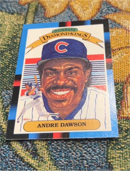 1988 Donruss Diamond Kings #9 Andre Dawson — front