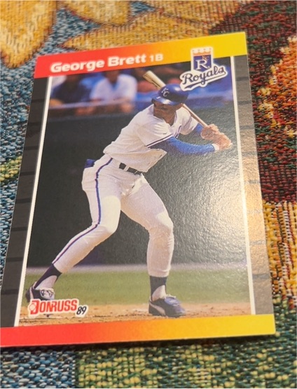 1989 Donruss #204 George Brett — front