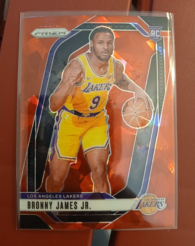 2024-25 Panini Prizm #243 Bronny James Jr. — front