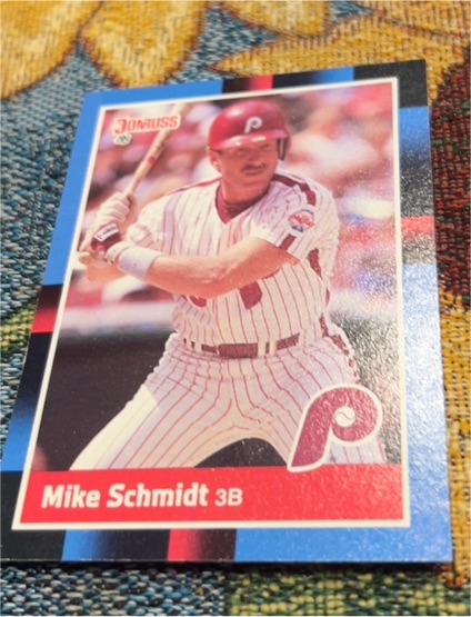 1988 Donruss #330 Mike Schmidt — front